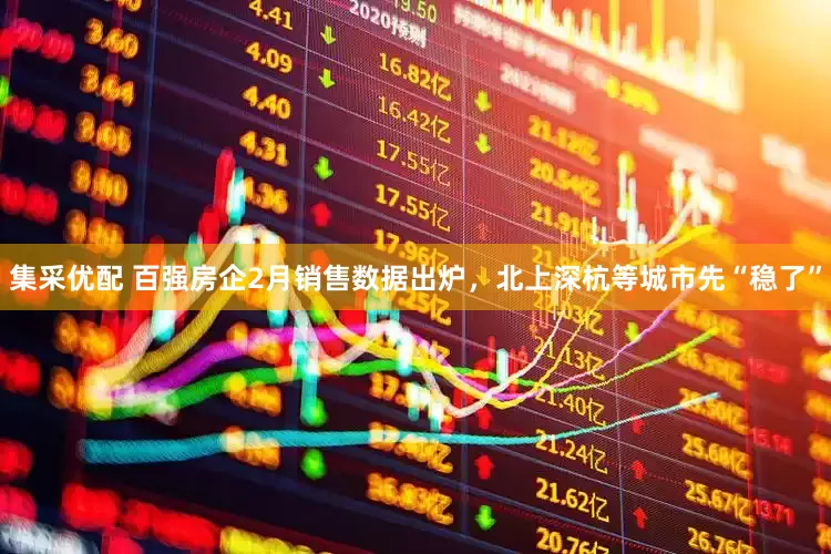 集采优配 百强房企2月销售数据出炉，北上深杭等城市先“稳了”